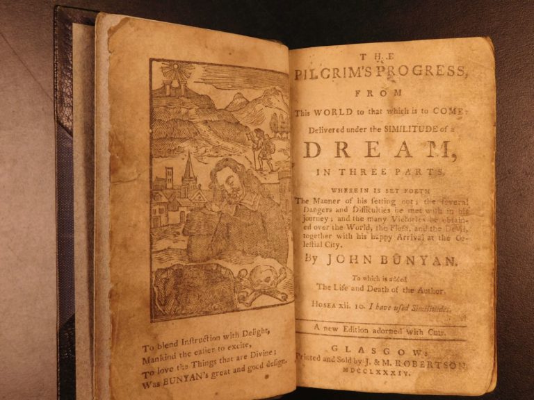 Image of 1784 John Bunyan Pilgrims Progress Illustrated Demons Allegory Calvinism Puritan