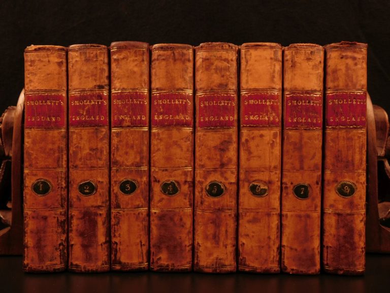 Image of 1794 History of England Smollett & Hume Illustrated Portraits George II Mary II
