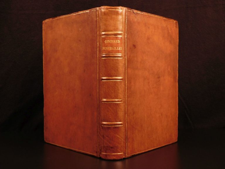 Image of 1581 Guichard Native American Funerals & Burial RITES Greek Roman Illustrated
