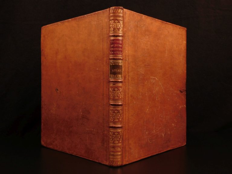 Image of 1789 EXQUISITE Greek ATLAS Maps Travels of Anacharsis Greece Philosophy Persia