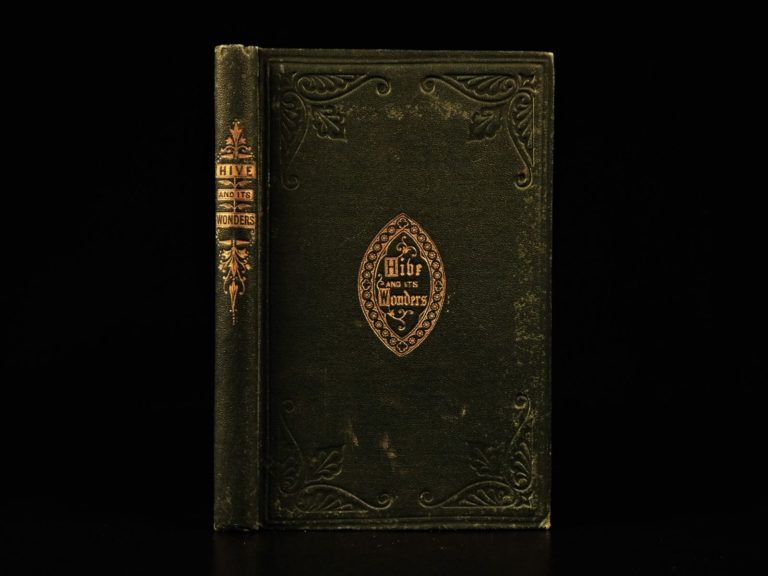 Image of 1890 BEES Hive & Wonders Insects Apiology Honeybees Beekeeping Creation Science