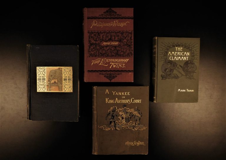 Image of 1889 Mark TWAIN First Editions American Claimant Equator Pudd’nhead King Arthur
