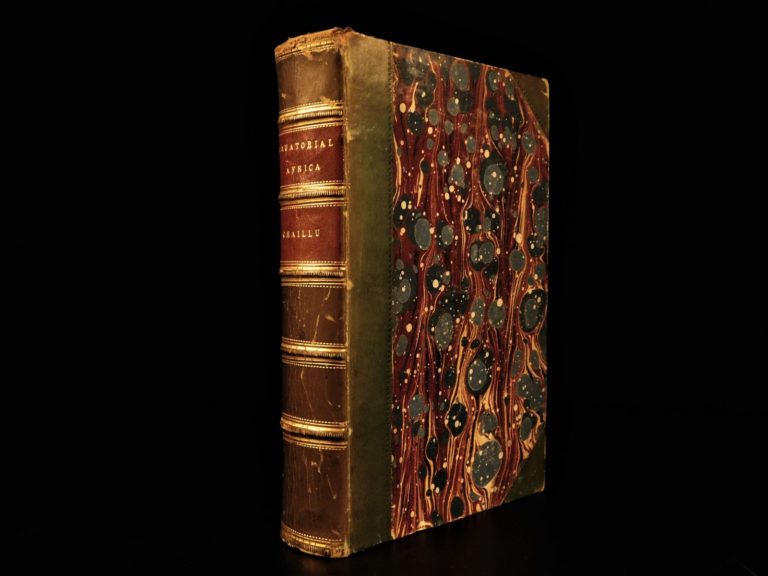 Image of 1861 du Chaillu Explorations in Equatorial AFRICA Hunting Slavery Apingi Torture