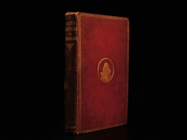 Image of 1868 1ed Alice in Wonderland Lewis Carroll Tenniel Illustrated Fantasy Classic