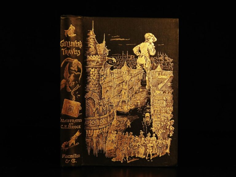 Image of 1894 EXQUISITE Gulliver’s Travels Jonathan Swift English Literature Illustrated