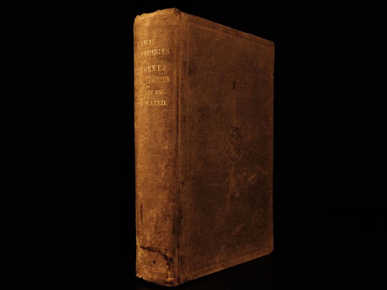 Image of 1866 1ed Stonewall Jackson Life & Campaigns Civil War Confederate Battle Maps