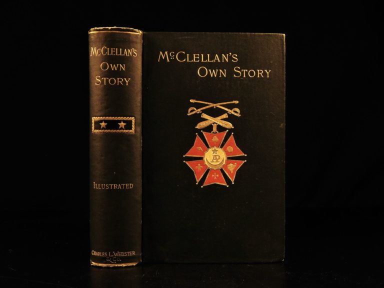 Image of 1887 1st ed George McClellan Own Story Union General Civil War Slavery Lincoln