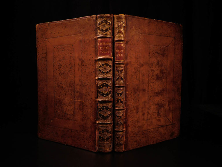 Image of 1694 Aesop’s Fables AESOP English Folklore London Estrange Mythology Barlandus
