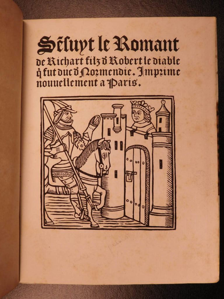Image of 1838 1ed Adventures of Richard I of Normandy Veinant Medieval EPIC Incunable