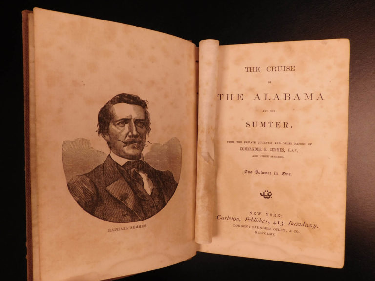 Image of 1864 1ed Alabama & Sumter Navy Battles Blockades Civil War Confederate Semmes