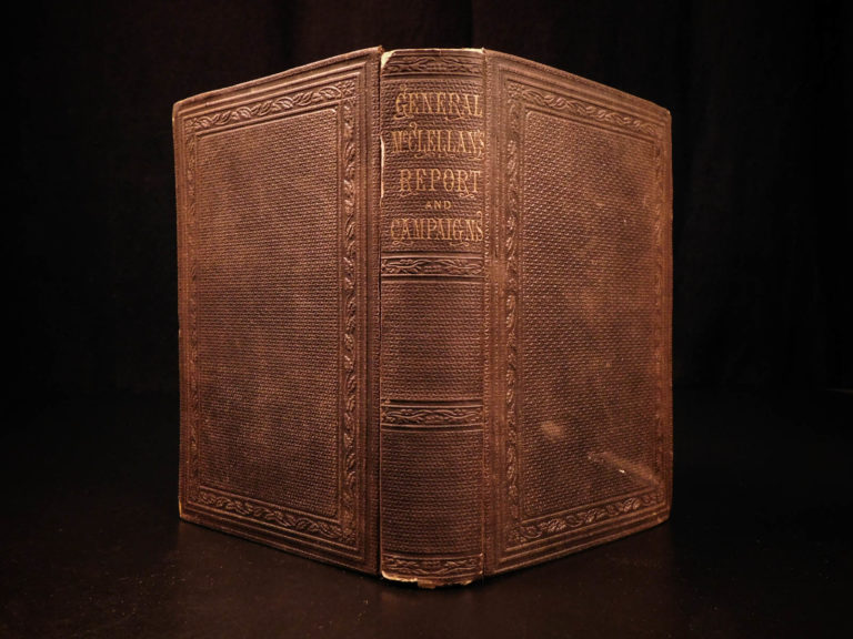 Image of 1864 1ed General McClellan Report Army of the Potomac CIVIL WAR Union MAPS
