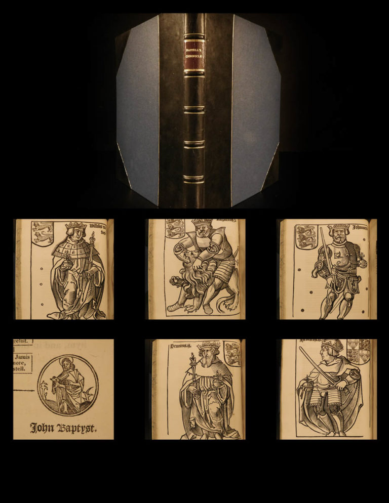 Image of 1811 1st ed John Rastell Pastime of People English Chronicles FOLIO Woodcuts