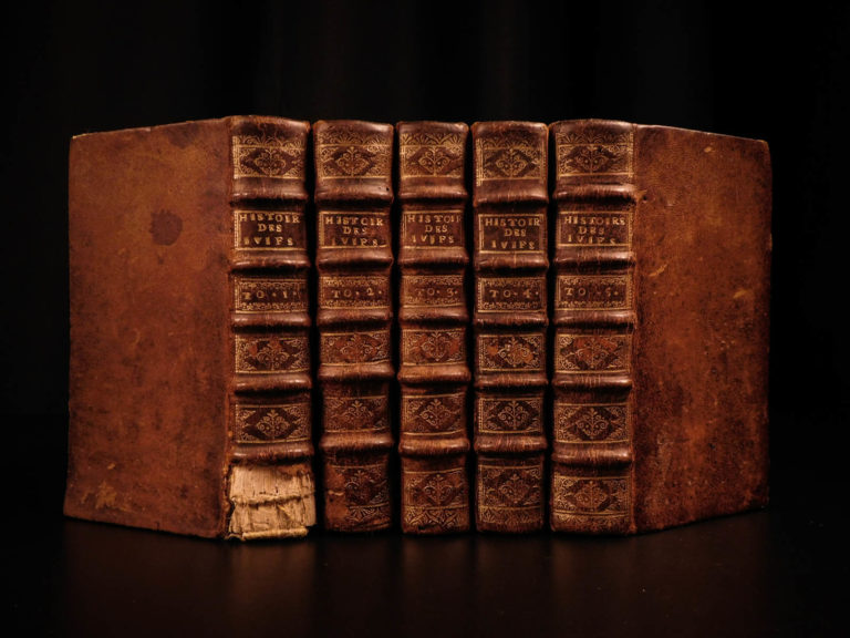 Image of 1673 JOSEPHUS Jewish WARS History Judaism Antiquities of Jews Andilly French 5v
