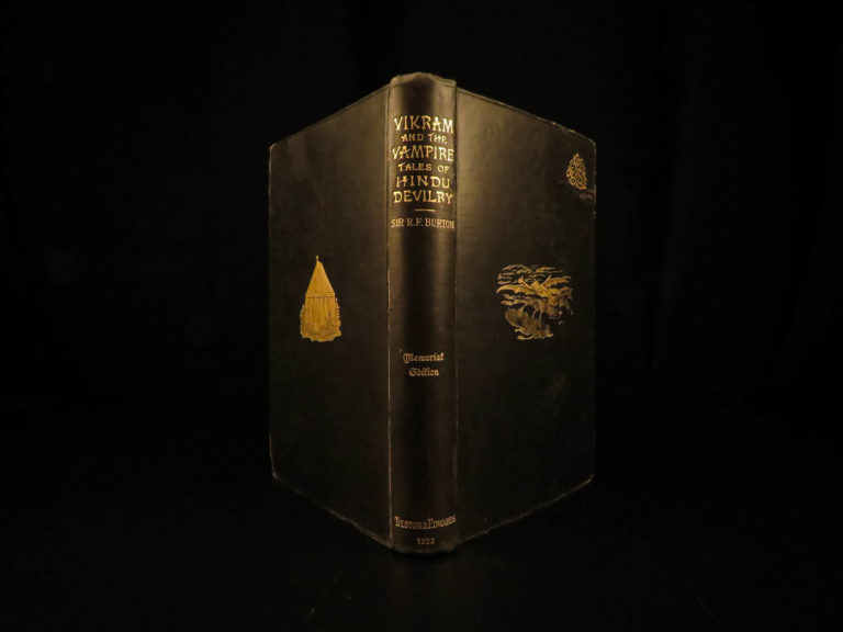 Image of 1893 Vikram & the VAMPIRE Sanskrit Folklore India MAGIC Illustrated Hindu Occult