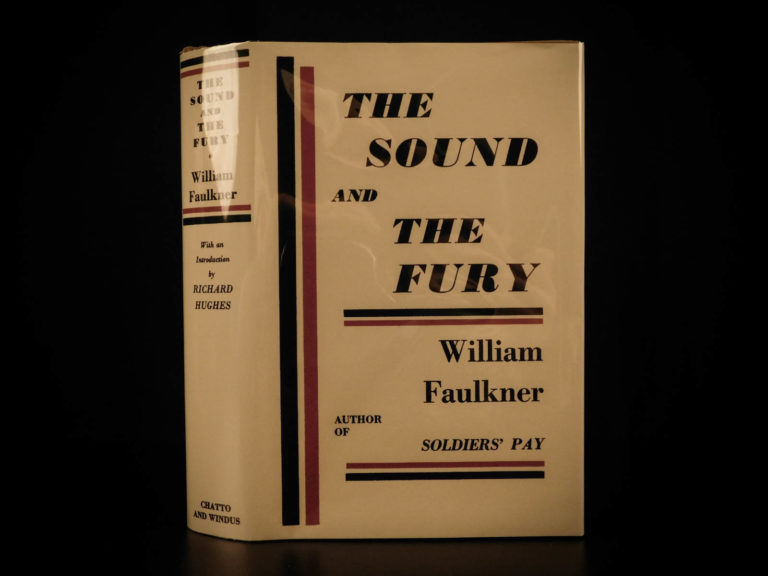Image of 1931 1st ed The Sound and the Fury William Faulkner Stream of Consciousness