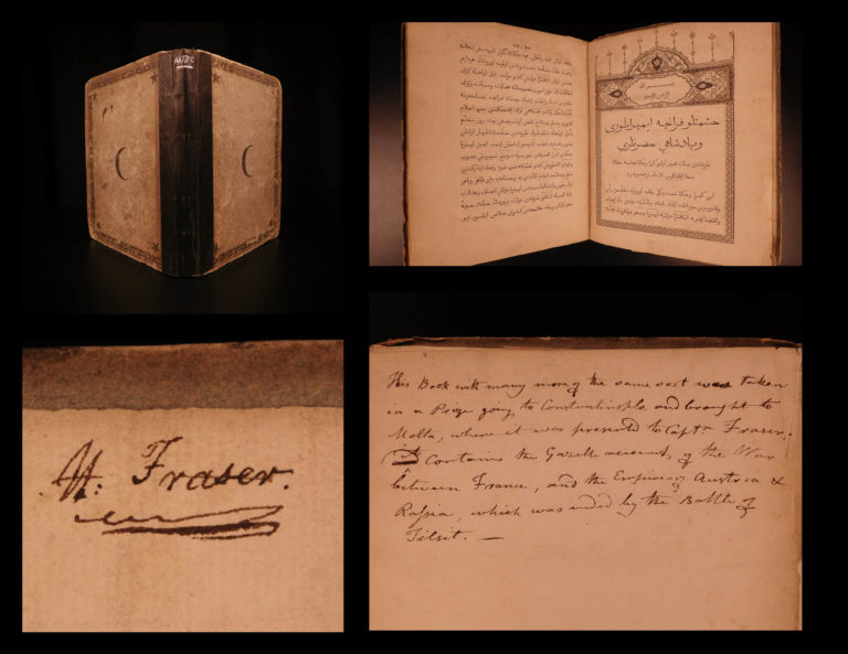 Image of 1800 Arabic Account on French Revolution & Napoleonic WARS Treaty of Tilsit