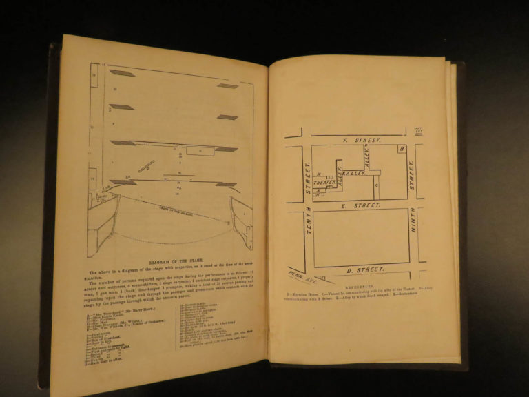 Image of 1865 1st edition Assassination of Lincoln Conspiracy CIVIL WAR Slavery Americana
