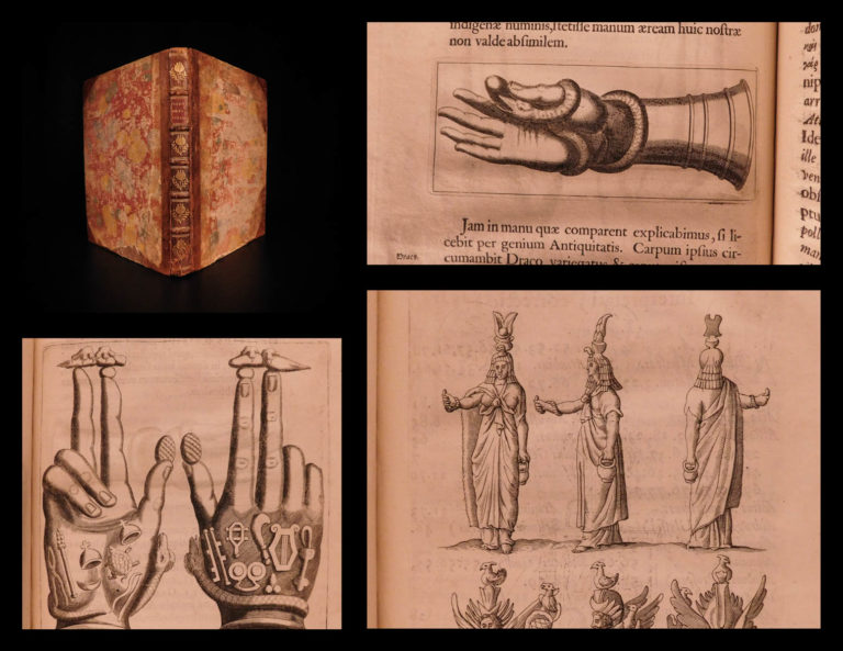 Image of 1669 Pignoria Mensa Isiaca EGYPT Illustrated Egyptian Hieroglyphics A. Kircher