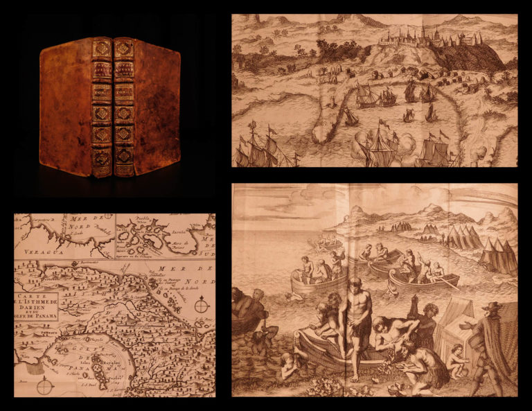 Image of 1725 State of RUSSIA Weber Moscow Peter the Great Russian Czars MAPS 2v RARE SET
