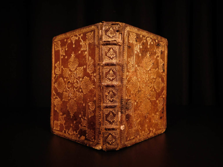 Image of 1654 1ed EXQUISITE Fine Binding Magnon Catholic Hours Bible Prayers Meditations