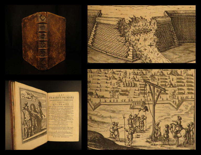 Image of 1672 Art of WAR Travaux de Mars Military Fortification Engineering Illustrated