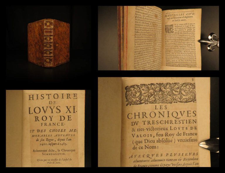 Image of 1620 Louis XI King of France Jean de Roye Hundred Years War Charles VII