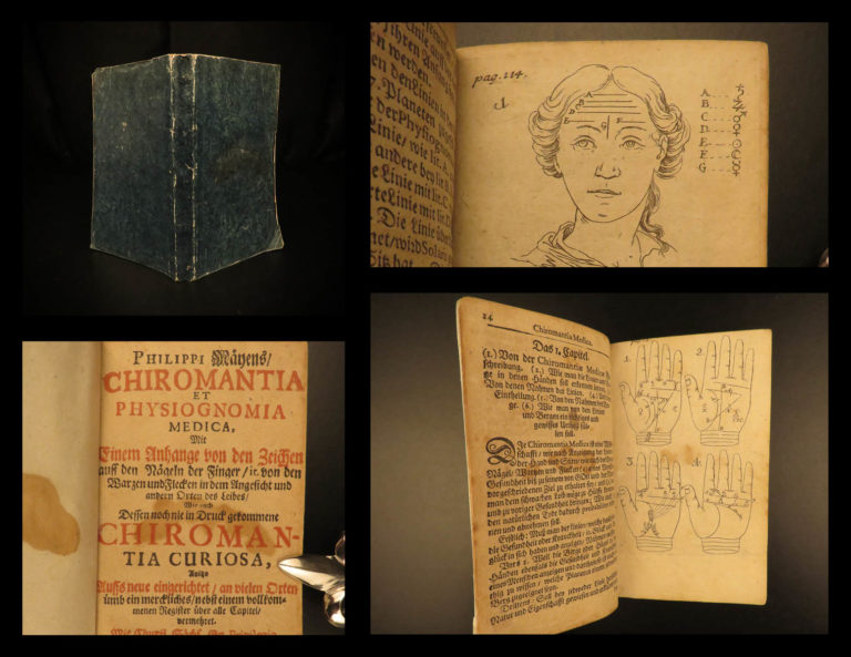 Image of 1697 Mey Chiromancy & Physiognomy Witches Fortune-Telling Palmistry Occult