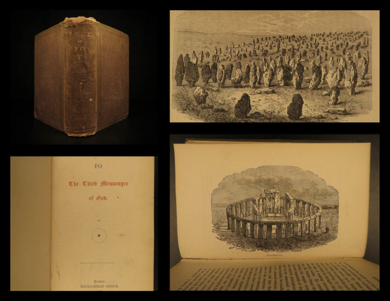 Image of 1878 1ed Book of Fo Buddhism Buddha Apocalypse Messenger Esoteric Occult Kenealy
