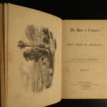 1853 Tasmania Australia 1ed Meredith Aborigines Poison Animals Plants Sydney