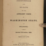 1849 Washington Grays Philadelphia Light Artillery CIVIL WAR Soldier PROVENANCE