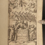 1679 Imitation of Christ Thomas a Kempis Elzevier Dutch Rosweyde Bible Classic