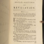 1737 1ed Natural & Revealed Religion Bible Sermons Robert Boyle Lecture 4v SET