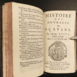 1687 1ed Scavans Huguenot Beauval Science Journal Inquisition Ottoman Empire 7v