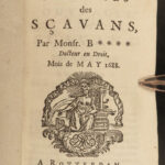 1687 1ed Scavans Huguenot Beauval Science Journal Inquisition Ottoman Empire 7v