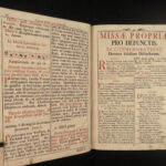 1794 Requiem Mass RARE FOLIO Missa Defunctorum Catholic Church Music Chant Hymns