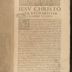 1638 Electra Sacra Novarini Eucharist Crests Crucifixes Catholic Sacraments Illustrated