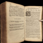 1678 Council of Trent Catholic Chifflet Papacy Popes Forbidden Book Inquisition