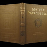 1890 Paradise Lost John Milton GUSTAVE DORE Art God Genesis Eden Bible FOLIO