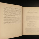 1890 Paradise Lost John Milton GUSTAVE DORE Art God Genesis Eden Bible FOLIO