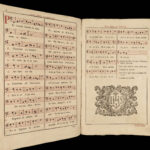 1782 Requiem Mass RARE FOLIO Missa Defunctorum Catholic Church Music Chant Hymns