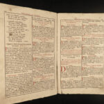 1782 Requiem Mass RARE FOLIO Missa Defunctorum Catholic Church Music Chant Hymns