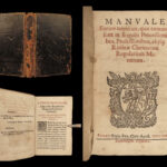 1679 1ed Manuale Eorum Omnium Catholic Rites Prayers + SPANISH Epiphany Vows