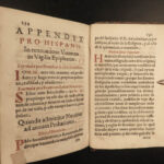 1679 1ed Manuale Eorum Omnium Catholic Rites Prayers + SPANISH Epiphany Vows