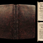 1757 LUCERN Switzerland German Bible Monastic Rule of Penitent Third Orders