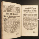 1757 LUCERN Switzerland German Bible Monastic Rule of Penitent Third Orders