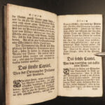 1757 LUCERN Switzerland German Bible Monastic Rule of Penitent Third Orders