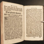 1757 LUCERN Switzerland German Bible Monastic Rule of Penitent Third Orders