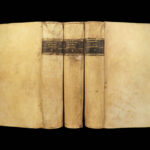 1728 HUGE Vellum FOLIOS 3v SET Thomassin Disciplines of Catholic Church Lucca