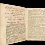 1738 Martyrologium Romanum Pope Gregory XIII Catholic Breviary Bible Martyrs