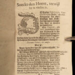 1666 DUTCH Netherlands BIBLE Geestelycken Alarm Heaven Hell Angels Demons Hasius